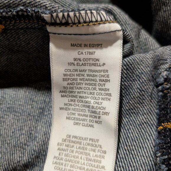 Gap stirrup jeans low rise dark wash denim size 25, 0 regular - Picture 9 of 14